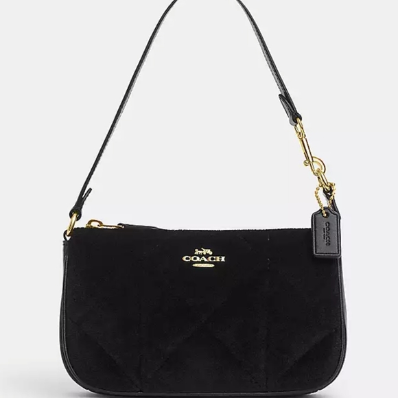 New! Nolita 19 in Velvet & Smooth Leather with Quilting - Picture 2 of 6